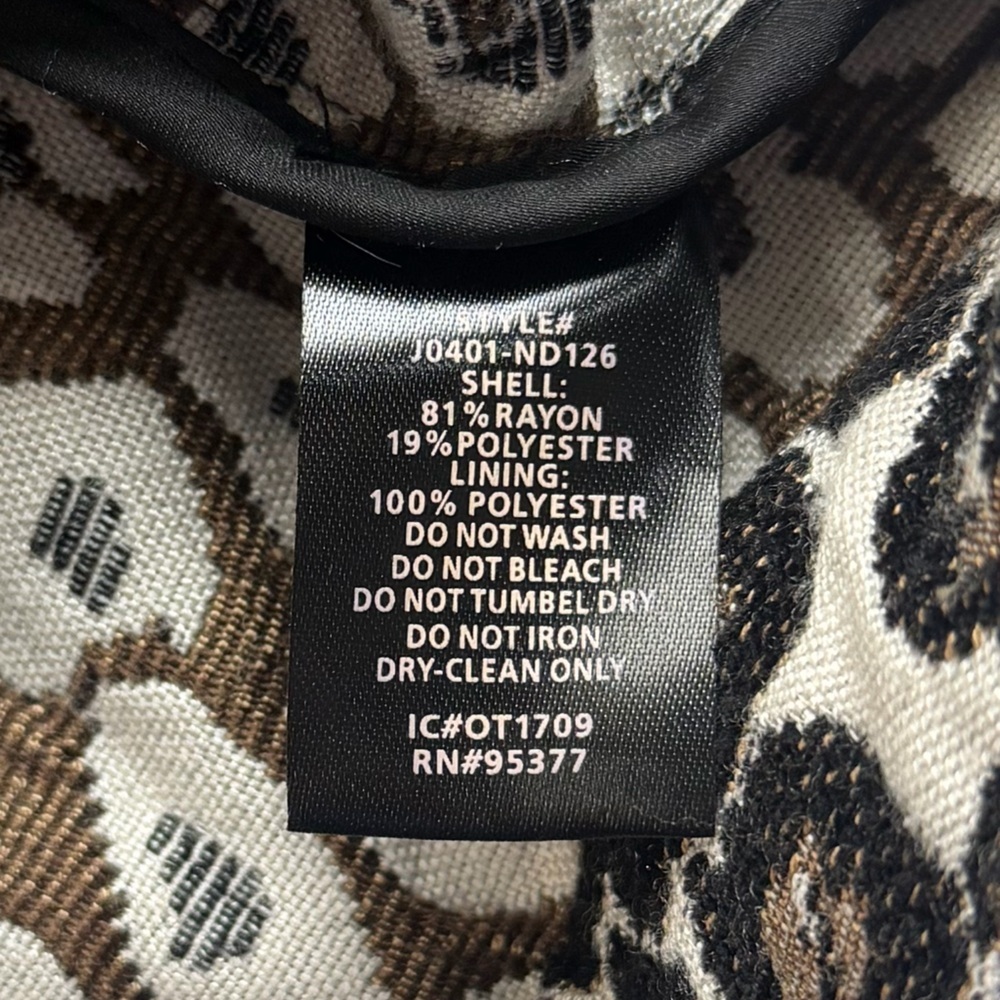 Sanctuary “Poison & Leopard” Moto Jacket from Revolve. Size L. Baddie - Picture 10 of 13